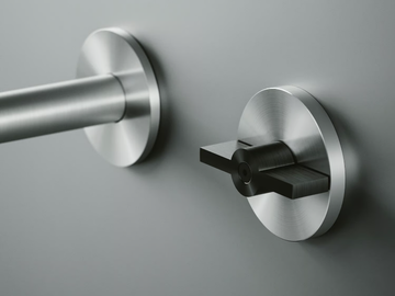 VALVOLA01 19 63 - Wall-mounted stainless steel remote control tap by Quadrodesign - view 2