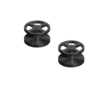 VALVOLA02 20 51V - Deck mounted set of 2 shut-off mixing valves by Quadrodesign - view 3