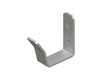 ECCETERA QA1101 - Steel towel hook by Quadrodesign - view 3