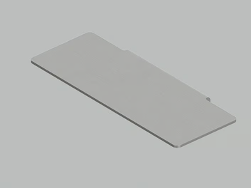 ECCETERA QA1600 - Steel bathroom wall shelf by Quadrodesign - view 2