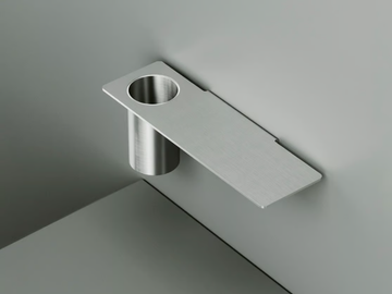 ECCETERA QA1602 - Steel toothbrush holder / bathroom wall shelf by Quadrodesign - view 2