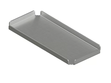 ECCETERA QA1901 - Countertop steel soap dish by Quadrodesign - view 3