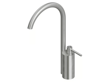 FFQT 21 03T - Countertop stainless steel washbasin mixer with adjustable spout by Quadrodesign - view 3