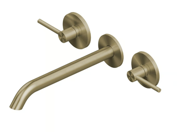 FFQT 21 11V - 3 hole wall-mounted stainless steel washbasin tap by Quadrodesign - view 3