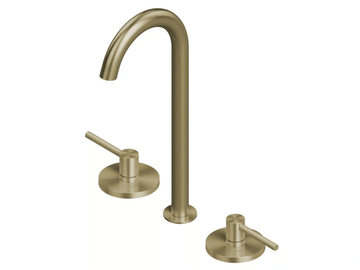 FFQT 21 32V - 3 hole stainless steel washbasin mixer with adjustable spout by Quadrodesign - view 3