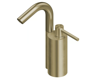FFQT 21 35T - 1 hole stainless steel bidet mixer with swivel spout by Quadrodesign - view 3