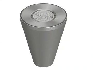 FFQT SF021.01 - Round stainless steel overhead shower by Quadrodesign - view 3