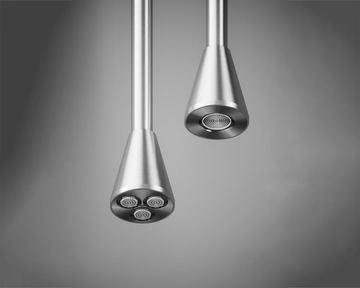 FFQT SF021.01 - Round stainless steel overhead shower by Quadrodesign - view 2