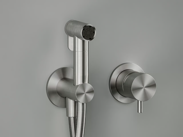 ID023.00 - Toilet-jet handspray with mixer tap by Quadrodesign - view 2