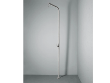 LEVO CD014 - Floor standing stainless steel shower panel by Quadrodesign - view 2