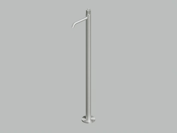 MODO 17 05T - Floor standing stainless steel washbasin mixer by Quadrodesign - view 2