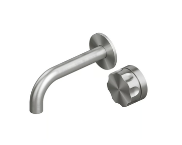 MODO 17 10T - Wall-mounted hydroprogressive washbasin mixer by Quadrodesign - view 3