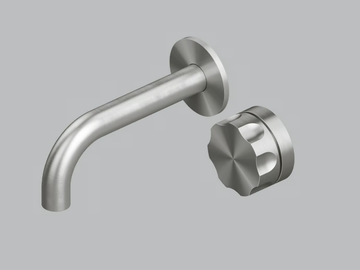 MODO 17 10T - Wall-mounted hydroprogressive washbasin mixer by Quadrodesign - view 2