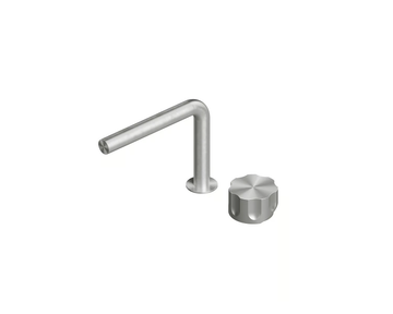 MODO 17 31T - Single handle stainless steel washbasin mixer by Quadrodesign - view 3