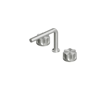 MODO 17 31V - Countertop stainless steel washbasin mixer by Quadrodesign - view 3