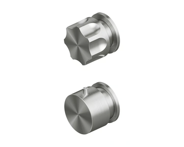 MODO 17 48.0 - Wall-mounted stainless steel thermostatic mixer set by Quadrodesign - view 3