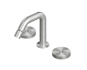 Q. 18 37 V - Countertop stainless steel bidet mixer by Quadrodesign - view 3