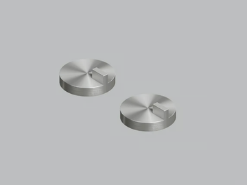 Q. 18 51 V - Stainless steel stop valve by Quadrodesign - view 2