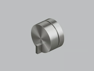 Q. 18 63 T - Single handle stainless steel washbasin mixer by Quadrodesign - view 3