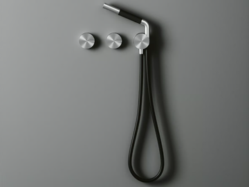 Q. 18 68 - Stainless steel bathtub tap / shower tap by Quadrodesign - view 2