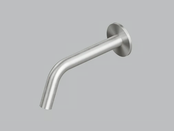 Q. BC028 - Wall-mounted stainless steel spout by Quadrodesign - view 2