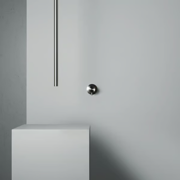 SOURCE 12 31.00 - Ceiling mounted stainless steel washbasin mixer by Quadrodesign - view 3