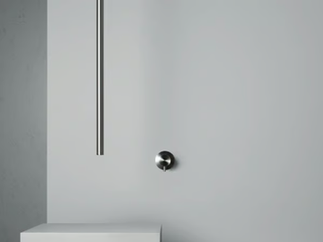 SOURCE 12 31.00 - Ceiling mounted stainless steel washbasin mixer by Quadrodesign - view 2