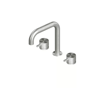 SOURCE 12 96 - Countertop stainless steel washbasin tap by Quadrodesign - view 3