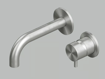 SOURCE 13 13.00 - 2 hole single handle washbasin mixer by Quadrodesign - view 2