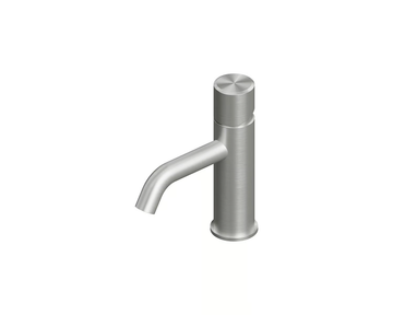 STEREO 16 01T - Single handle stainless steel washbasin mixer by Quadrodesign - view 3