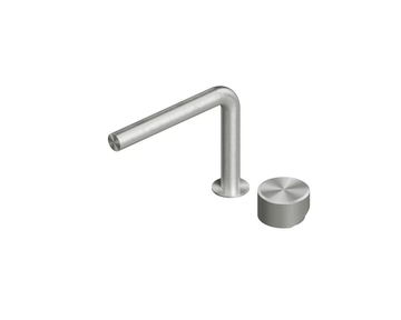 STEREO 16 31T - Countertop stainless steel washbasin mixer by Quadrodesign - view 3