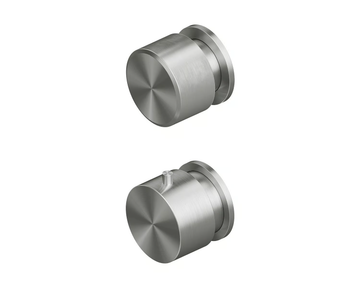 STEREO 16 48.0 - Wall-mounted stainless steel remote control tap by Quadrodesign - view 3