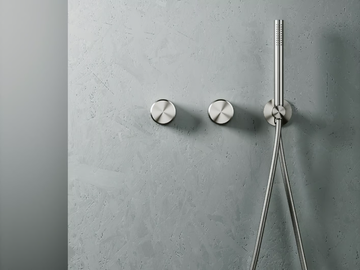 STEREO 16 68 - Shower mixer with hand shower by Quadrodesign - view 2
