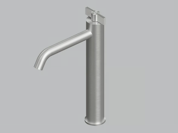 VALVOLA01 19 02 - Countertop 1 hole stainless steel washbasin mixer by Quadrodesign - view 2
