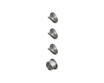 VALVOLA01 19 50.0 - Wall-mounted stainless steel thermostatic mixer set by Quadrodesign - view 3