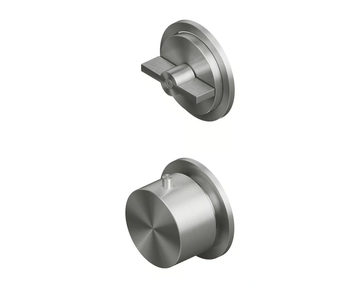 VALVOLA01 19 48.0 - Wall-mounted stainless steel thermostatic mixer set by Quadrodesign - view 3
