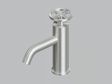 VALVOLA02 20 01 - Countertop hydroprogressive 1 hole washbasin mixer by Quadrodesign - view 2