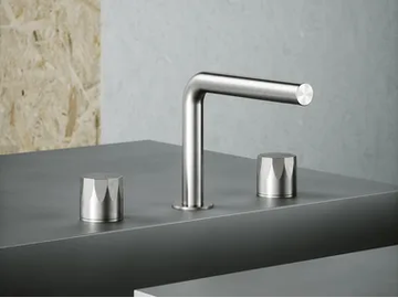 HB 15 07V - 3 hole countertop washbasin mixer by Quadrodesign - view 2