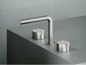 HB 15 31V - 3 hole countertop washbasin mixer by Quadrodesign - view 2