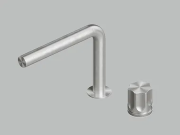 MODO 17 07T - Stainless steel washbasin mixer by Quadrodesign - view 2