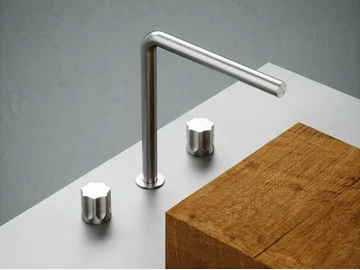 MODO 17 08V - 3 hole washbasin mixer by Quadrodesign - view 2
