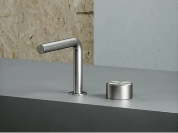 STEREO 16 31 - 2 hole countertop washbasin mixer by Quadrodesign - view 2