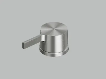 VOLCANO 36 52.00 - Deck-mounted stainless steel remote control tap by Quadrodesign - view 2