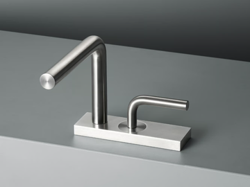LEVO 14 01 - Countertop washbasin mixer by Quadrodesign - view 2