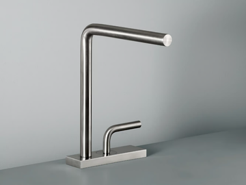 LEVO 14 02 - Countertop washbasin mixer by Quadrodesign - view 2