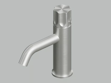 MODO 17 01T - 1 hole stainless steel washbasin mixer by Quadrodesign - view 2
