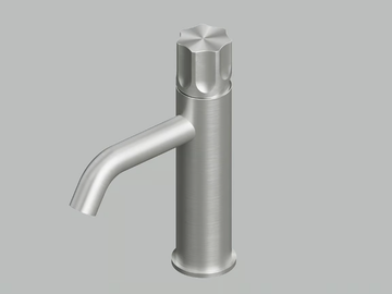 MODO 17 03T - Countertop stainless steel washbasin mixer by Quadrodesign - view 2