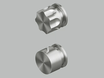 MODO 17 48.0 - Wall-mounted stainless steel thermostatic mixer set by Quadrodesign - view 2
