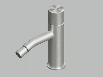 STEREO 16 35T - Stainless steel bidet mixer with swivel spout by Quadrodesign - view 2