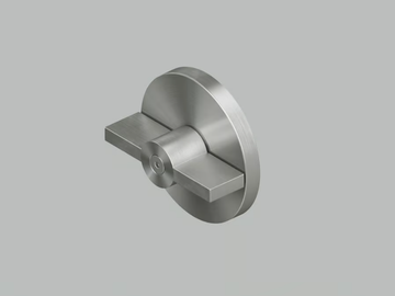 VALVOLA01 19 64 - 2 ways stainless steel diverter by Quadrodesign - view 2